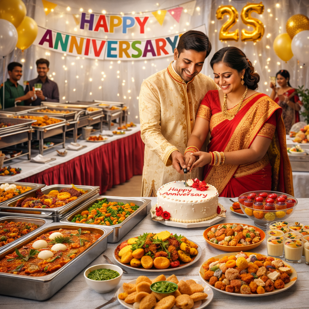 Catering for anniversary